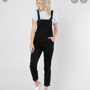 Black Kancan Overalls